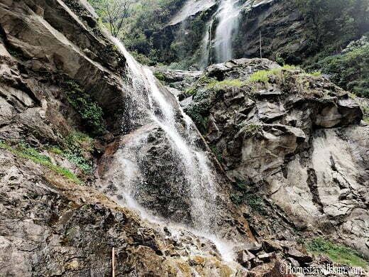 Changey waterfalls at pelling dentam road west sikkim