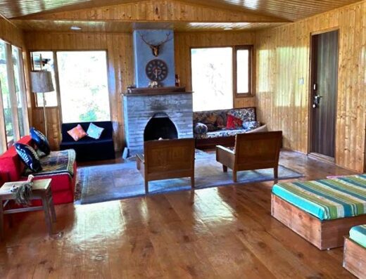 Log cabin in the woods is located in Kambal which is 25 km away from Gangtok East Sikkim.